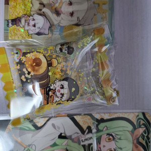 블루아카이브 맘스터치 아오바 아크릴 키링 블럭