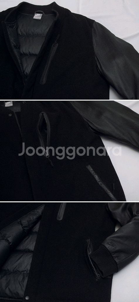 나이키 디스트로이어 울레더 구스다운 바시티 자켓 (XL / 105+)--7