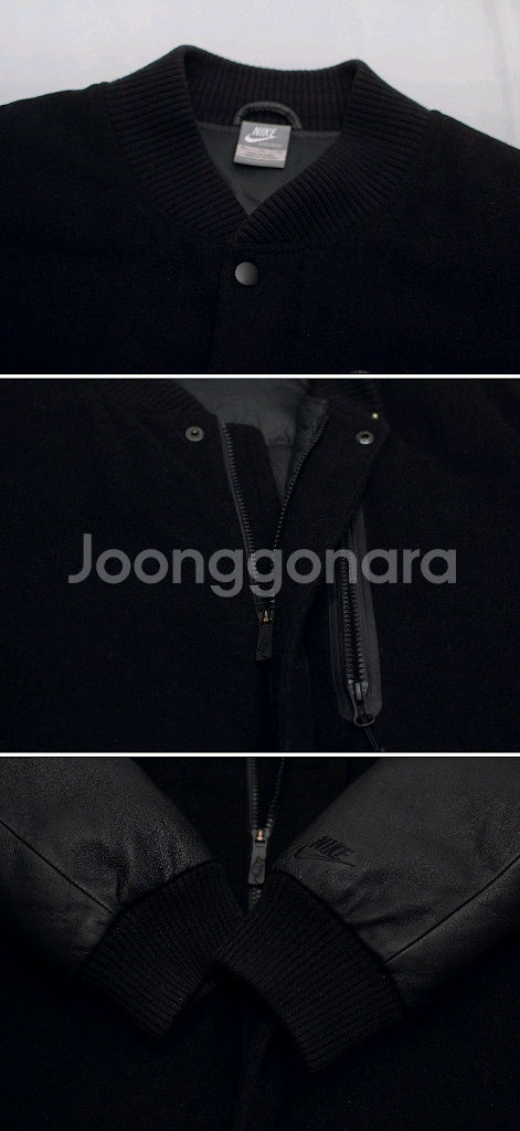 나이키 디스트로이어 울레더 구스다운 바시티 자켓 (XL / 105+)--8