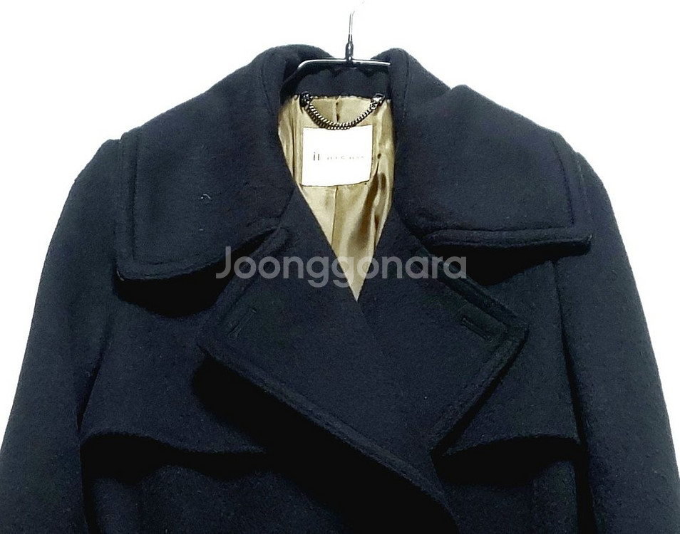 잇미샤 여성겨울코트44/핸드메이드 모직코트--1