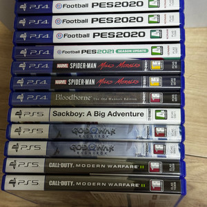 PS4 ps5 게임 타이틀 모음