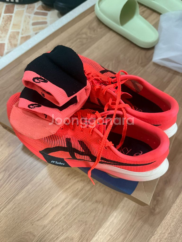 아식스 메타스피드스카이 파리 275+메타스피드 양말M--0