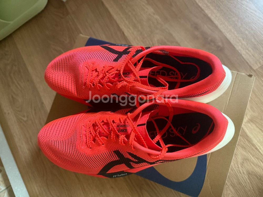 아식스 메타스피드스카이 파리 275+메타스피드 양말M--4