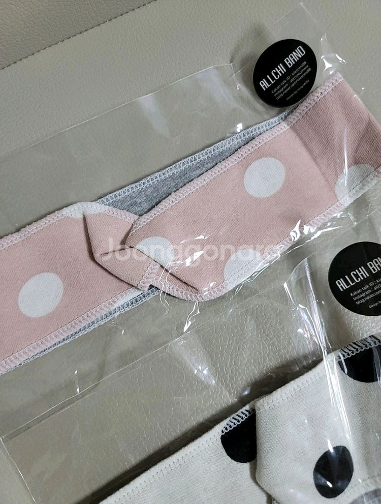 올치밴드 엄마/아기 커플 헤어밴드 (핸드메이드/ 2개일--3