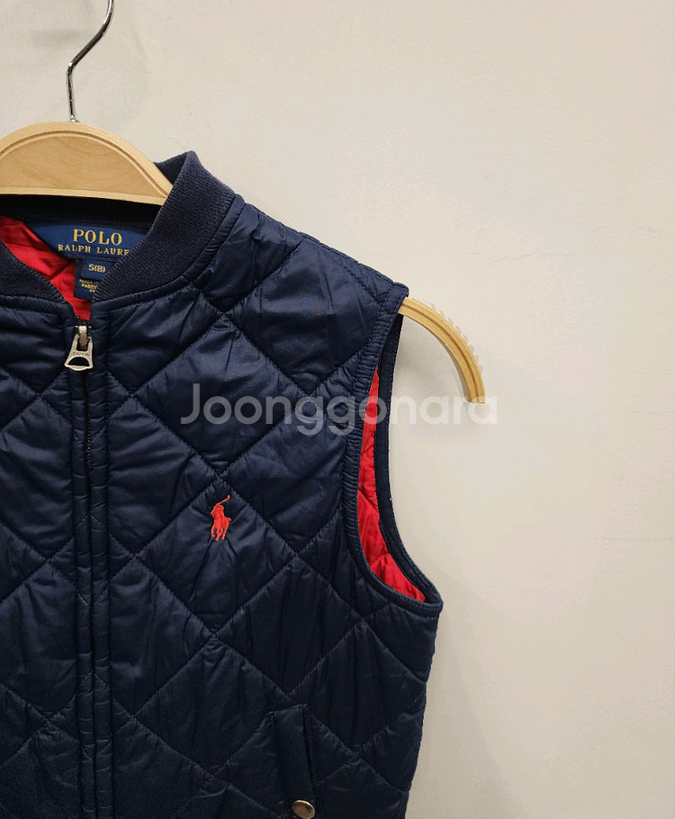 폴로 랄프로렌 키즈 퀼팅 조끼 (8세)--4