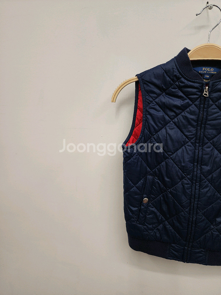 폴로 랄프로렌 키즈 퀼팅 조끼 (8세)--2