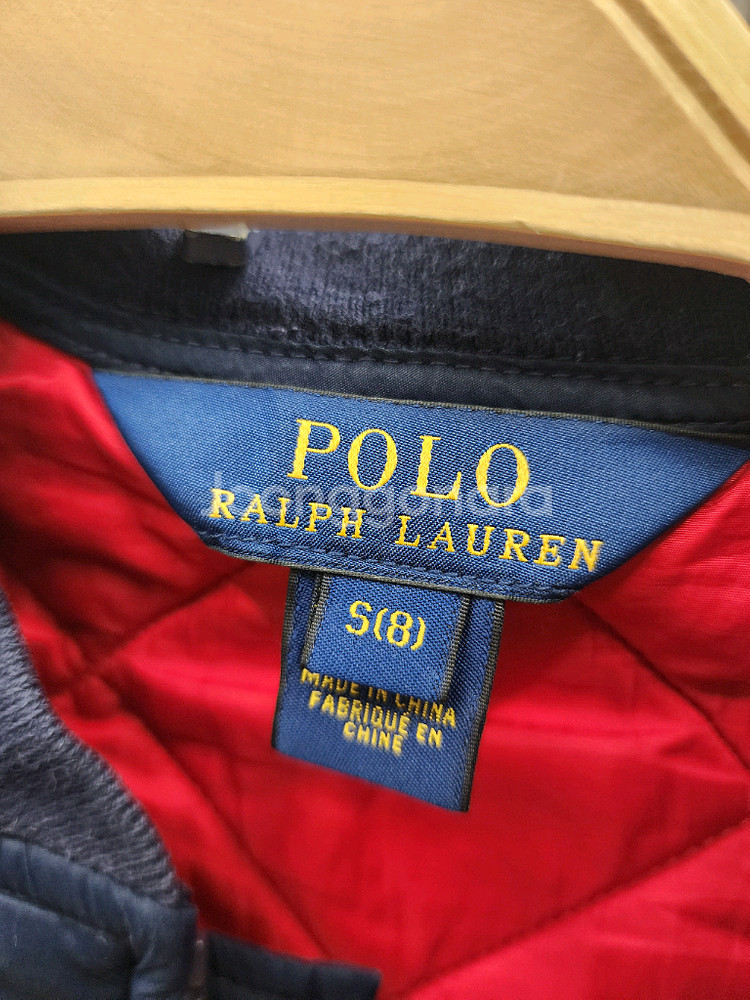 폴로 랄프로렌 키즈 퀼팅 조끼 (8세)--8