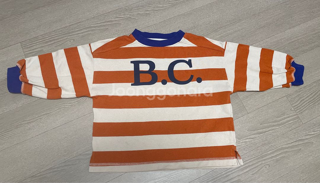 보보쇼즈 스트라이프 긴팔 티셔츠 4-5--0