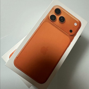 아이폰 17프로맥스 코스믹오렌지 512G 자급제 / 미개봉 새제품 판매합니다.