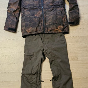 Burton 버튼 고어텍스 스키/보드복 상하의 세트