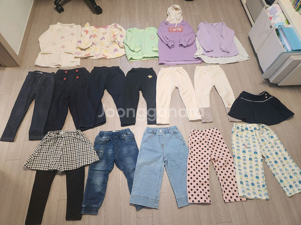 여아 겨울옷 110사이즈 일괄--0