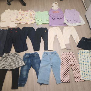 여아 겨울옷 110사이즈 일괄