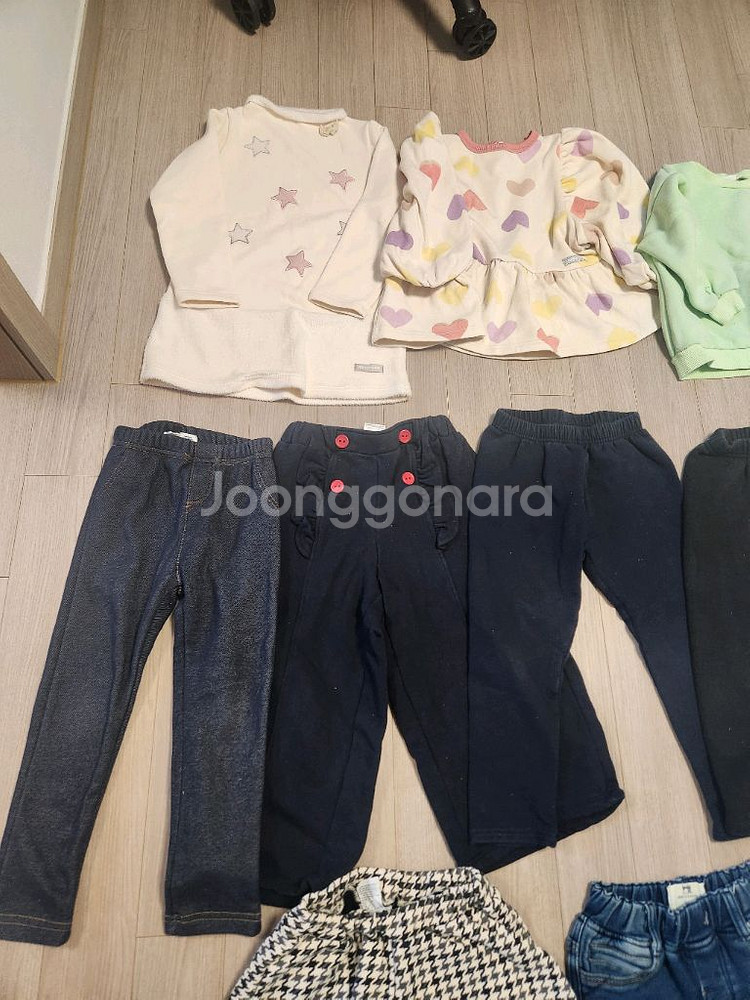 여아 겨울옷 110사이즈 일괄--1