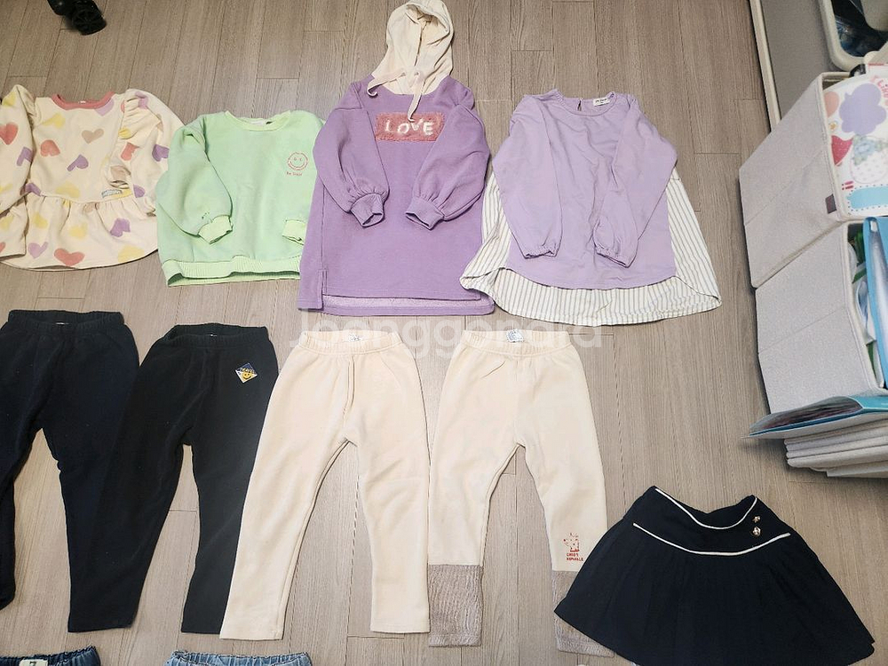 여아 겨울옷 110사이즈 일괄--2