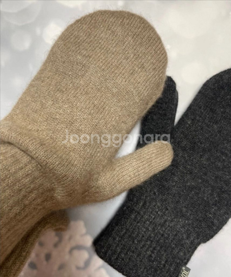 몽골 캐시미어 100 이중직 장갑--1