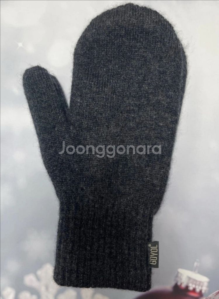 몽골 캐시미어 100 이중직 장갑--2