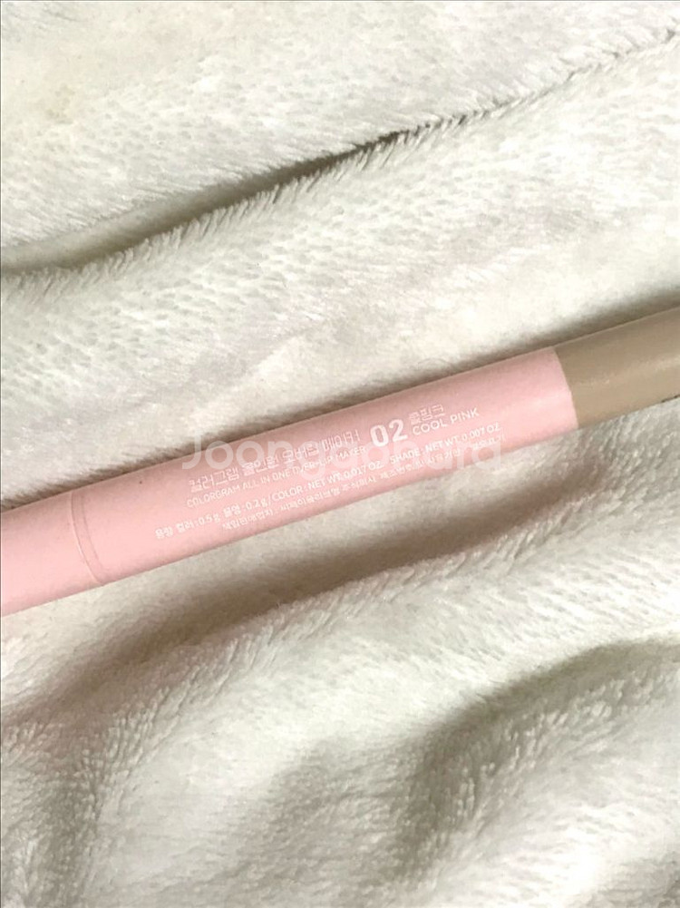 컬러그램 올인원 오버립 메이커 02 쿨핑크 립밤 립스틱 틴트--1
