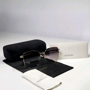 구찌 명품 스퀘어 메탈 오버핏 선글라스 [새상품&정품]