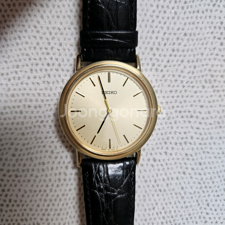 세이코 빈티지 쿼츠 드레스시계--0