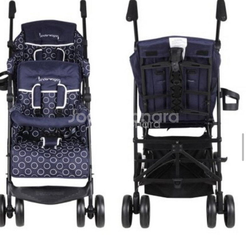 킨더웨건 쌍둥이 유모차--0