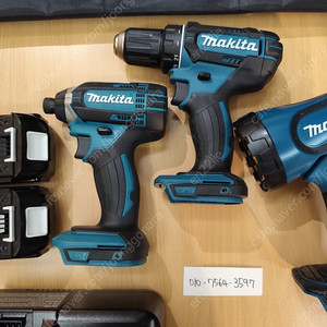 마끼다 드릴임팩랜턴 18V 풀세트