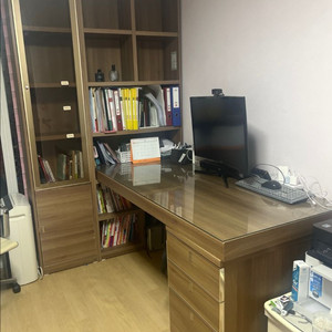 에몬스 책장 책상세트