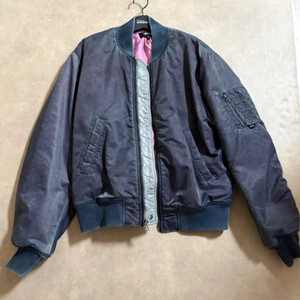 스투시 MA-1 자켓 네이비 M사이즈 팝니다!!