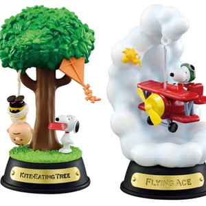 스누피 피너츠 스윙 오너먼트 리멘트 식완 피규어 가챠
