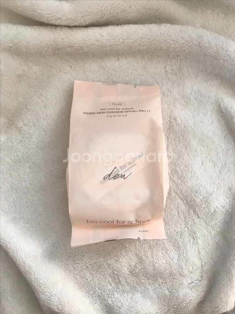 투쿨포스쿨 픽싱 듀 쿠션 1호 포슬린--0