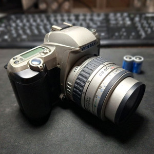 펜탁스 MZ-7 필름카메라+FA 35-80 렌즈 빈티지 레트로 로모