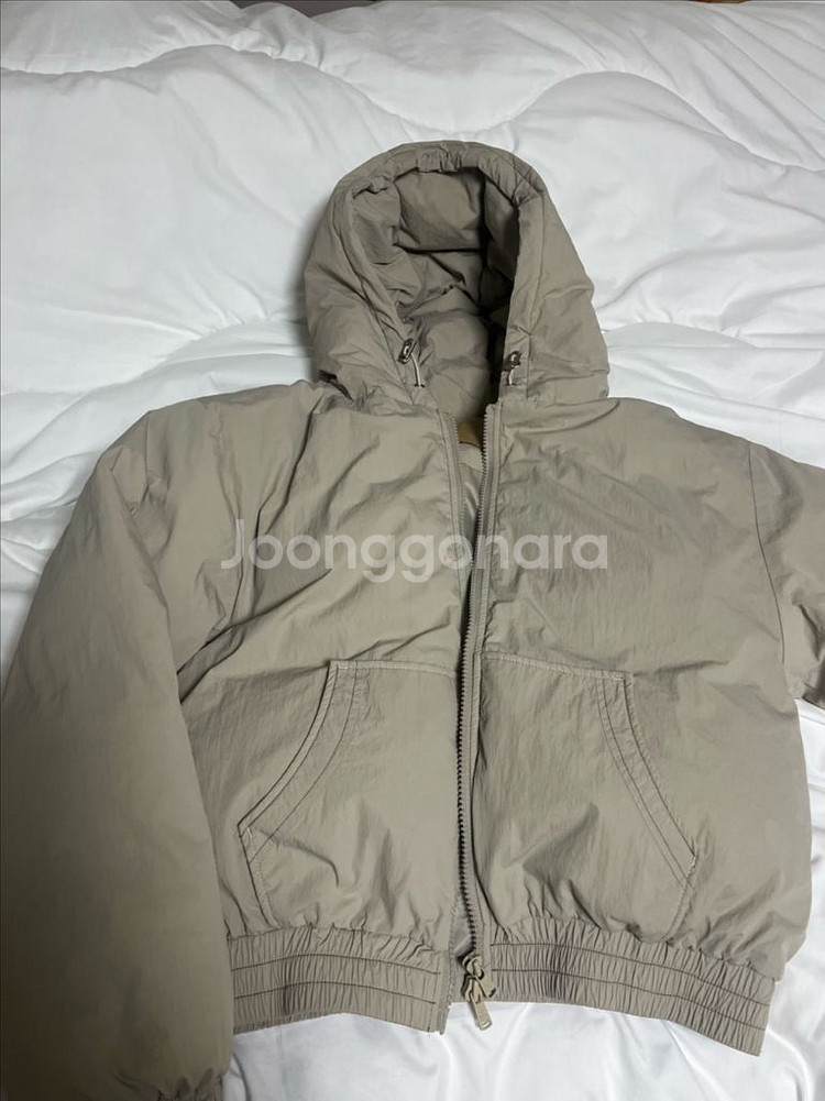 마뗑킴 후드 패딩 점퍼--0