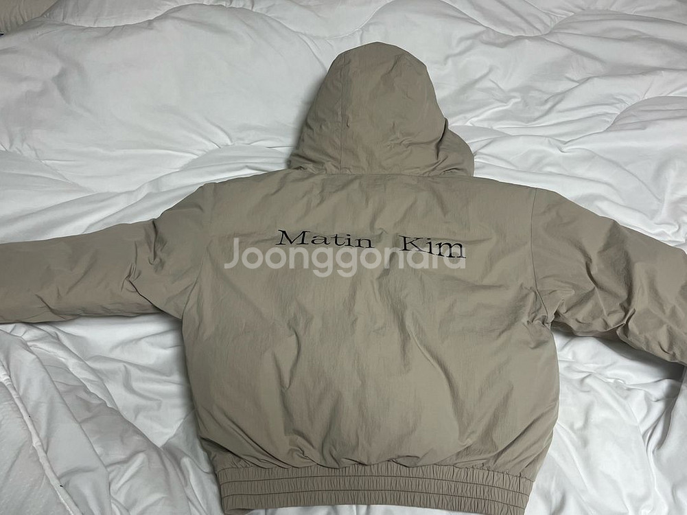 마뗑킴 후드 패딩 점퍼--2