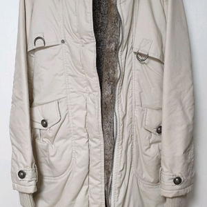 하이넥 누빔 퍼베스트 분리 점퍼(M)