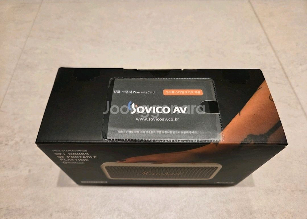 미개봉 새상품 소비코AV 국내정품 마샬 엠버튼3--2