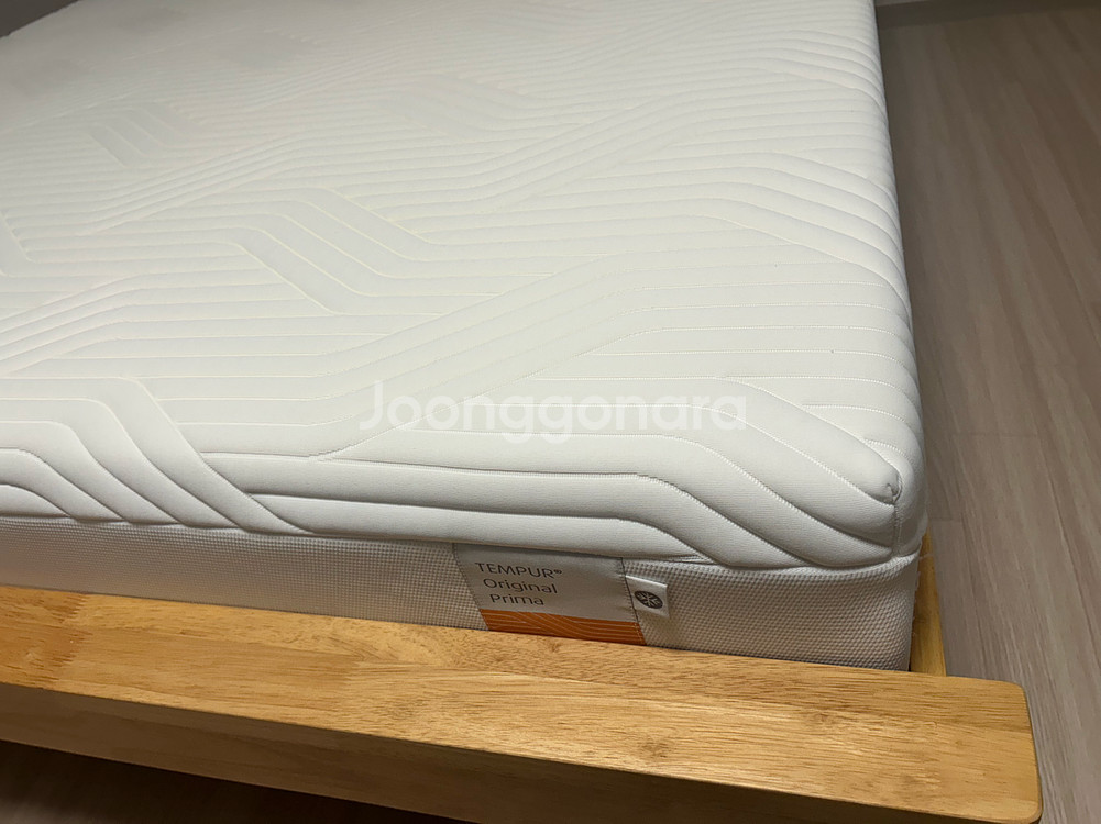 템퍼 매트리스+원목 프레임(퀸 사이즈)--2