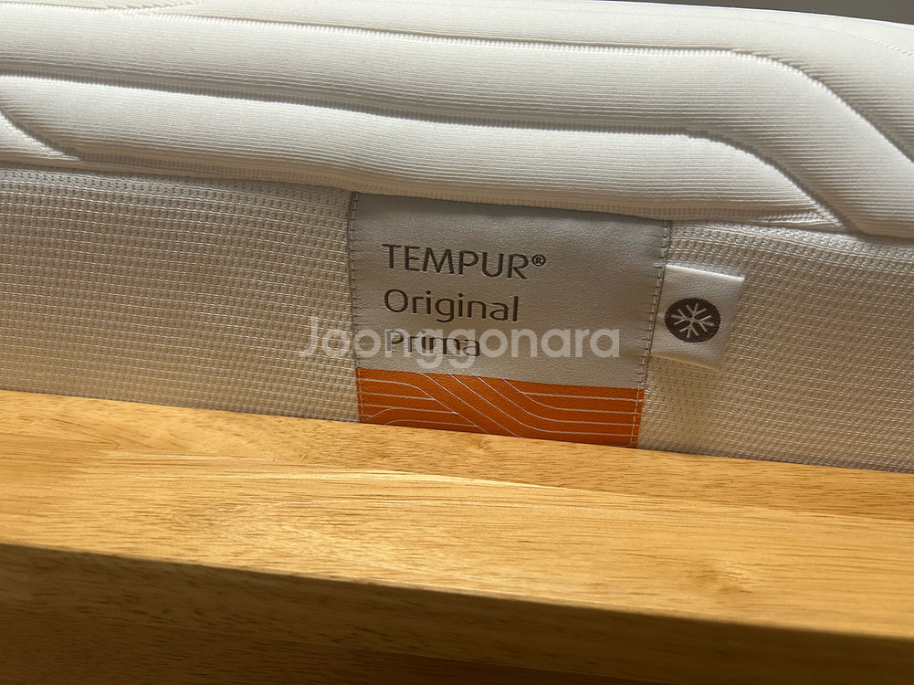 템퍼 매트리스+원목 프레임(퀸 사이즈)--1