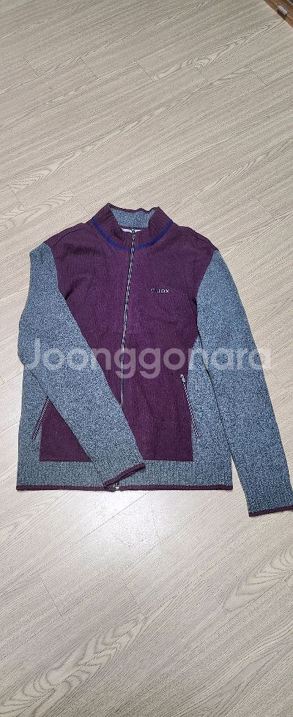 JDX방풍니트집업/골프니트집업/95-100/모직니트--1