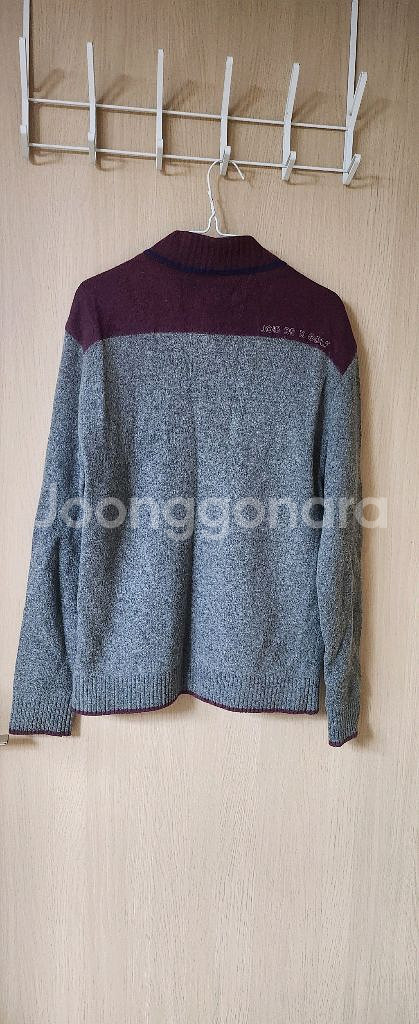 JDX방풍니트집업/골프니트집업/95-100/모직니트--6