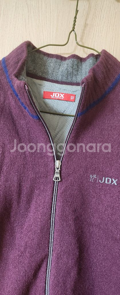 JDX방풍니트집업/골프니트집업/95-100/모직니트--2