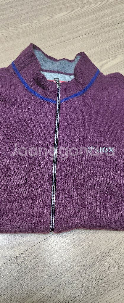 JDX방풍니트집업/골프니트집업/95-100/모직니트--3