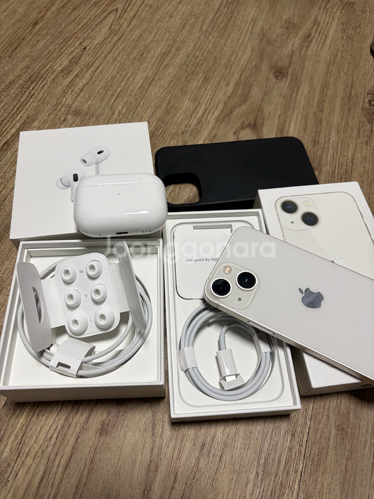 아이폰 13미니 256g + 에어팟 프로 2세대 판매--0