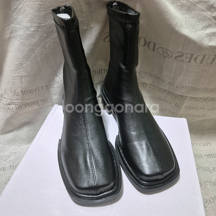 새상품) 슈아떼 앵클 부츠--1