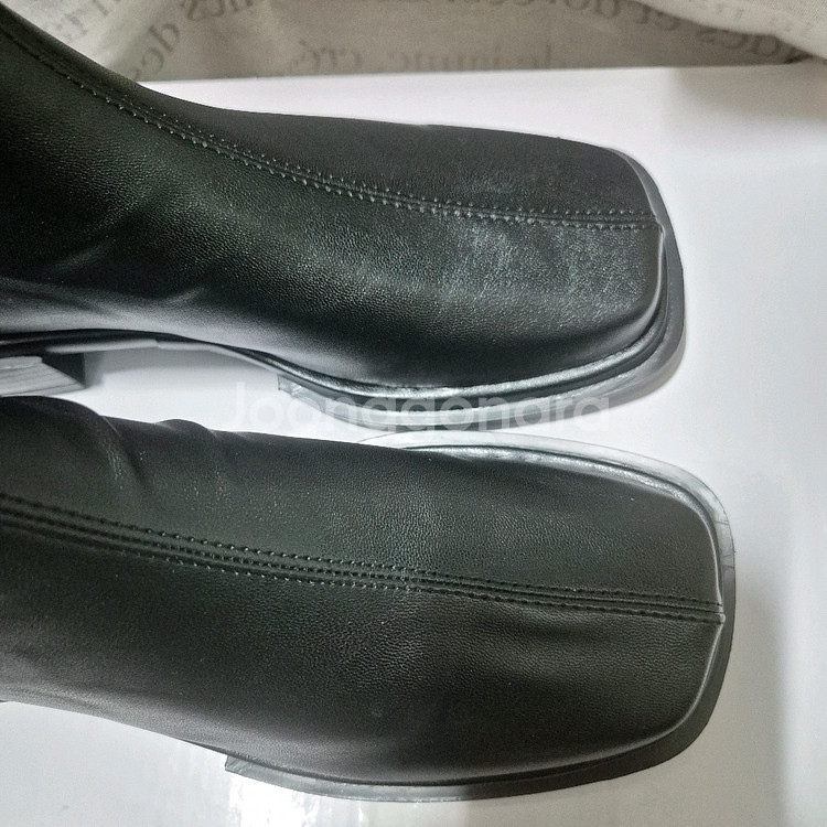 새상품) 슈아떼 앵클 부츠--4