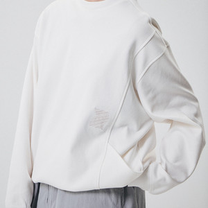 윌비플레이 포켓 화이트티셔츠 남녀공용S