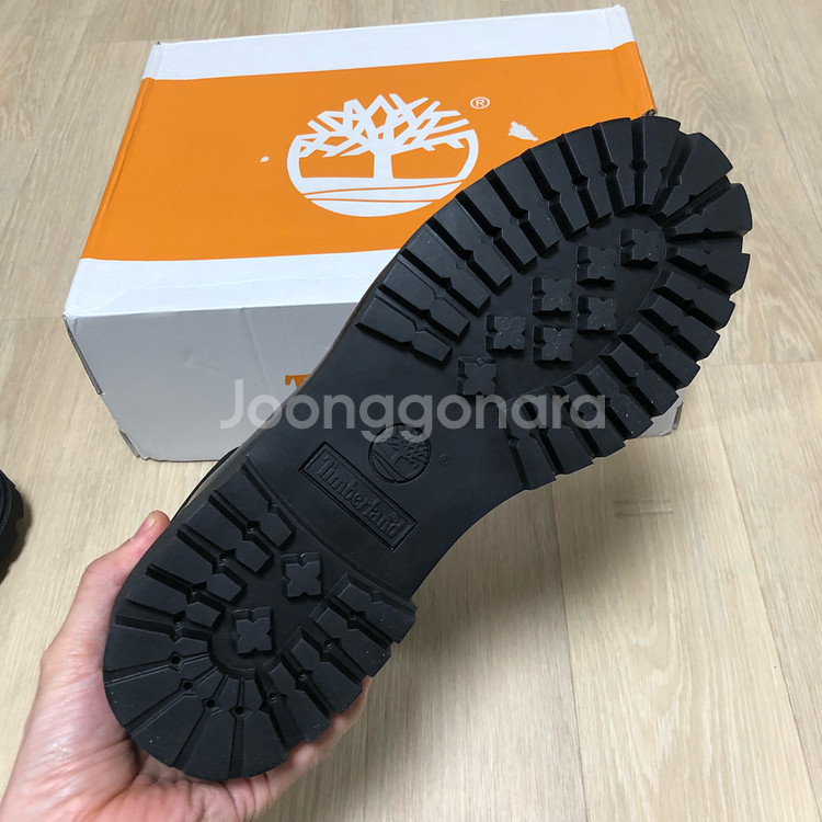 (270) 새상품 팀버랜드 6인치 헤리티지 프리미엄 부츠 풀그레인 레더 블랙--6