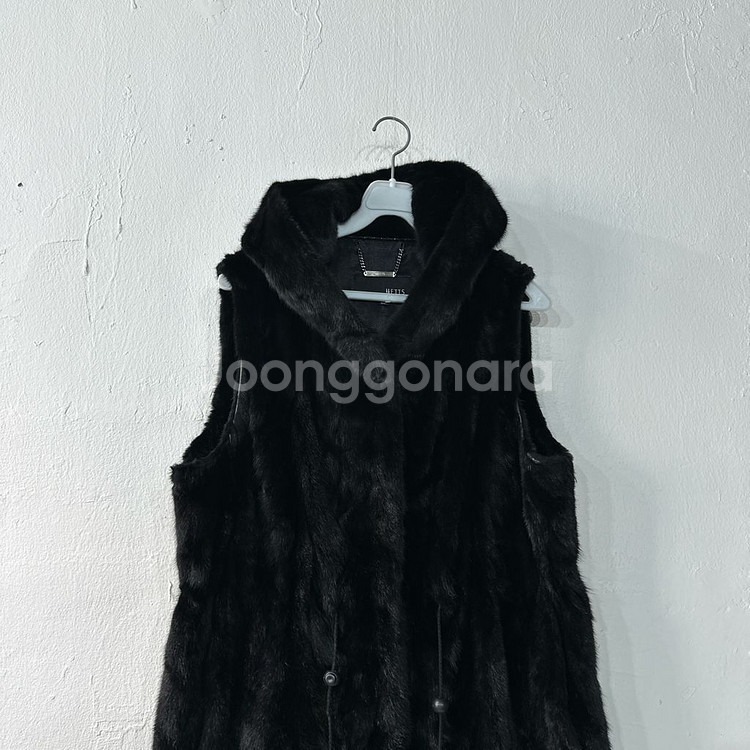 yetts 예츠 롱밍크베스트 조끼--1