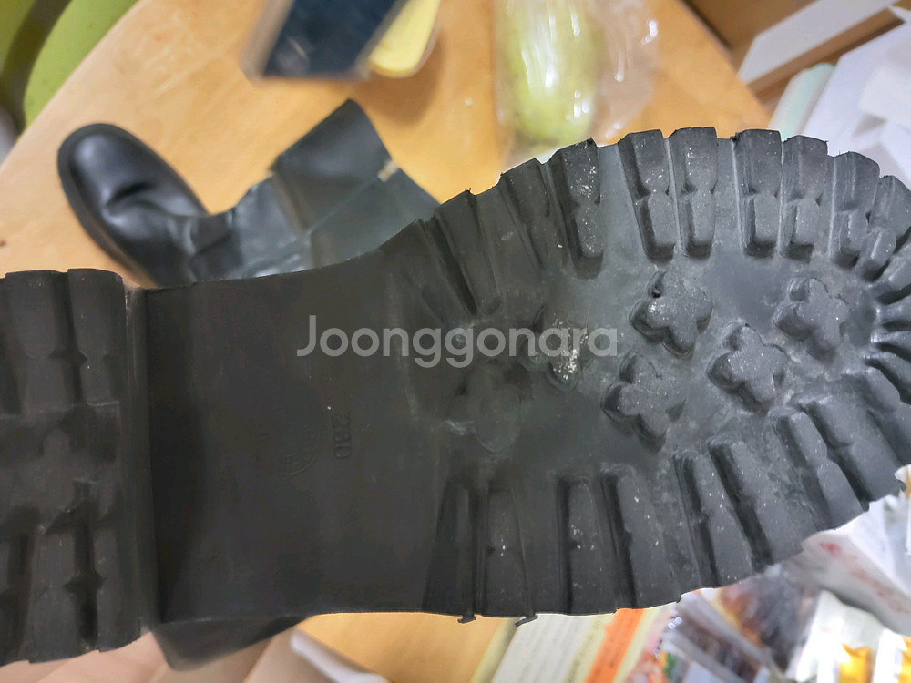 검은 롱부츠 230--2