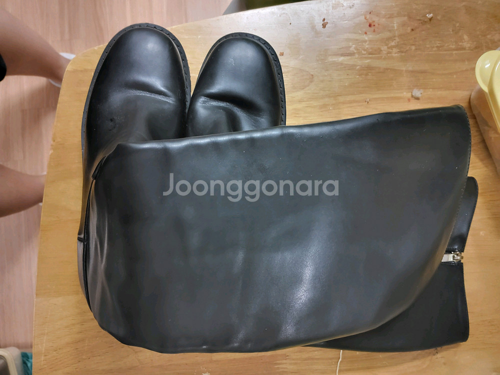 검은 롱부츠 230--1