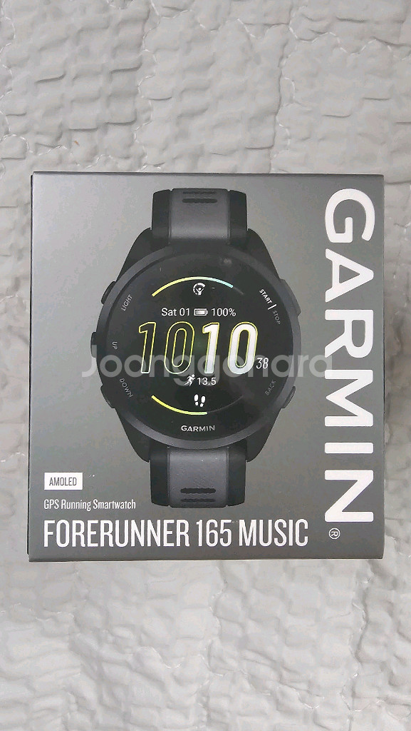 새상품 / 가민 포러너 165 뮤직 블랙--0