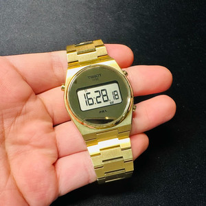 티쏘 PRX 35mm 디지털 금통 쿼츠 시계 판매